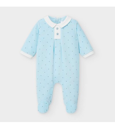 Pijama com estrelas recém-nascido