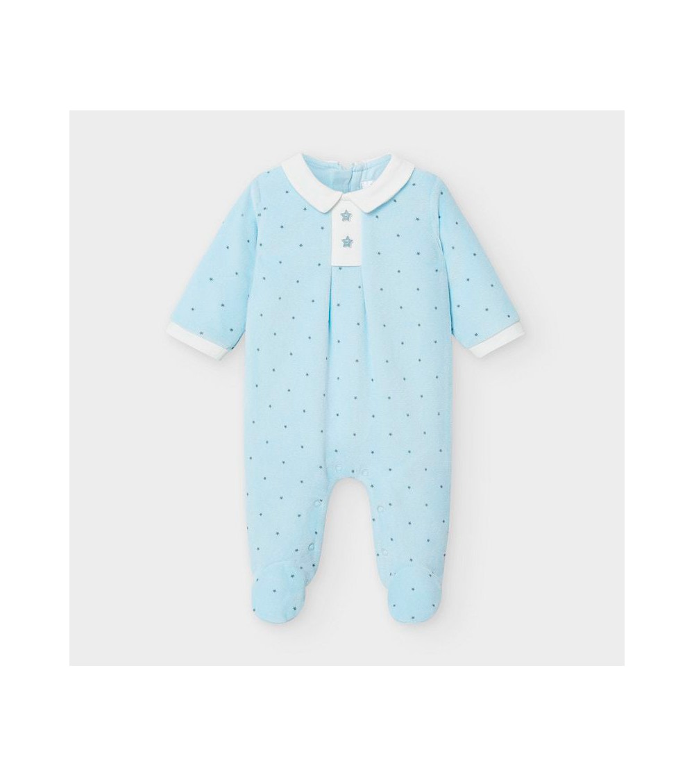 Pijama com estrelas recém-nascido