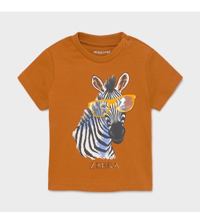 T-shirt "play" zebra